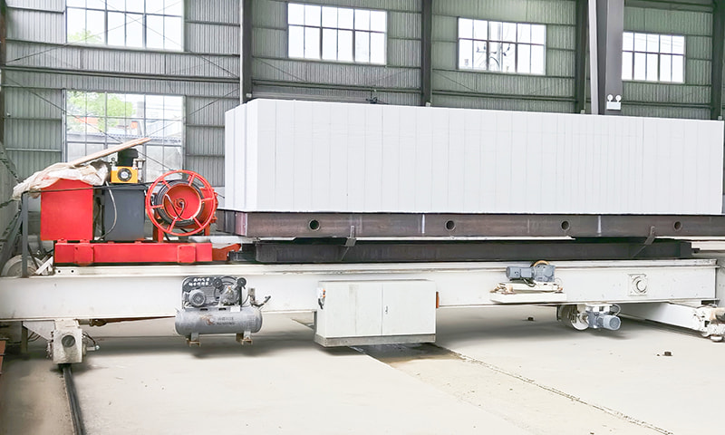 Lautta -auto autoklaaven jälkeen